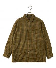 PENDLETON（ペンドルトン）の古着「60`sウールオープンカラーシャツ」｜ブラウン