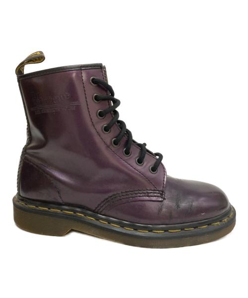 Dr.Martens（ドクターマーチン）Dr.Martens (ドクターマーチン) 1460 W VEGAN Chrome ブーツ パープル サイズ:記載なしの古着・服飾アイテム
