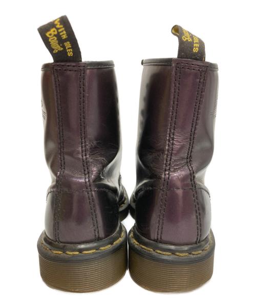 Dr.Martens（ドクターマーチン）Dr.Martens (ドクターマーチン) 1460 W VEGAN Chrome ブーツ パープル サイズ:記載なしの古着・服飾アイテム