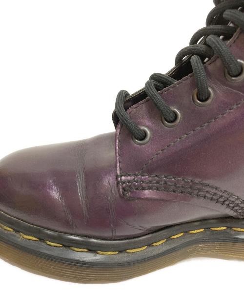 Dr.Martens（ドクターマーチン）Dr.Martens (ドクターマーチン) 1460 W VEGAN Chrome ブーツ パープル サイズ:記載なしの古着・服飾アイテム