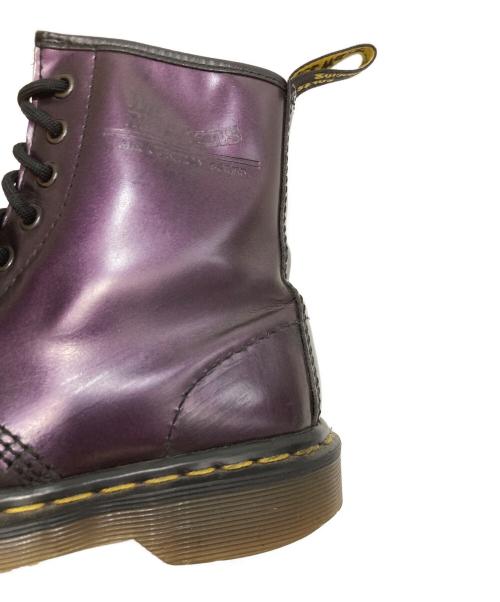 Dr.Martens（ドクターマーチン）Dr.Martens (ドクターマーチン) 1460 W VEGAN Chrome ブーツ パープル サイズ:記載なしの古着・服飾アイテム