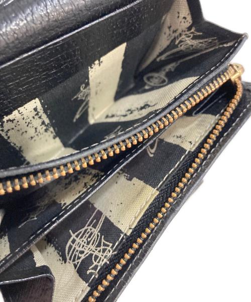 Vivienne Westwood（ヴィヴィアンウエストウッド）Vivienne Westwood (ヴィヴィアンウエストウッド) オーブコンパクトウォレット ブラックの古着・服飾アイテム
