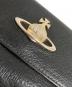 中古・古着 Vivienne Westwood (ヴィヴィアンウエストウッド) オーブコンパクトウォレット ブラック：7000円