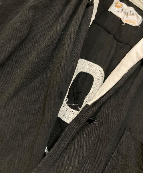 KING LOUIE（キングルイ）KING LOUIE (キングルイ) 60`S バイカラーボーリングシャツ ブラック サイズ:不明の古着・服飾アイテム