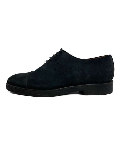 GIORGIO ARMANI（ジョルジオアルマーニ）GIORGIO ARMANI (ジョルジオアルマーニ) ストレートチップスエードシューズ ブラック サイズ:8の古着・服飾アイテム