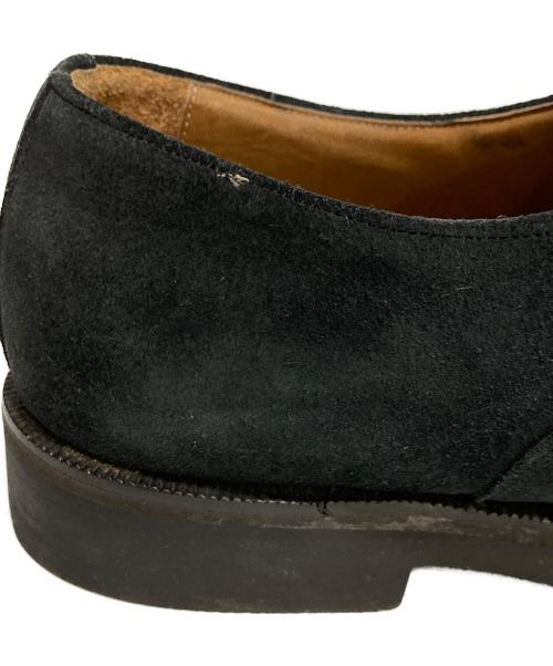 GIORGIO ARMANI（ジョルジオアルマーニ）GIORGIO ARMANI (ジョルジオアルマーニ) ストレートチップスエードシューズ ブラック サイズ:8の古着・服飾アイテム