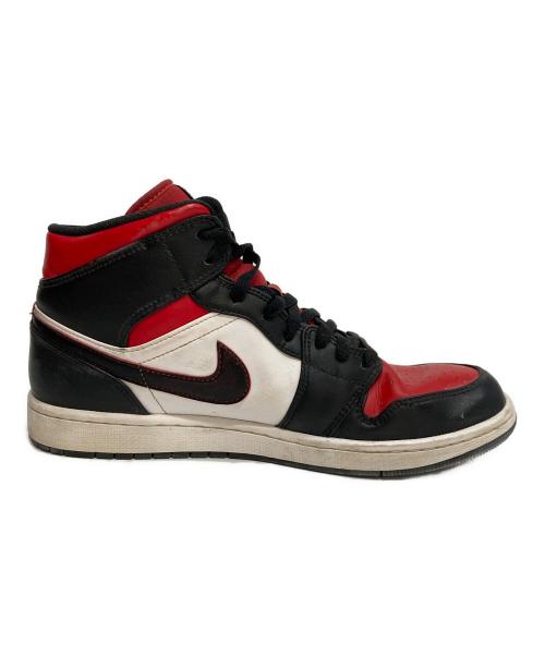 NIKE（ナイキ）NIKE (ナイキ) Air Jordan 1 Mid エアジョーダン1 ミッド レッド サイズ:28.5の古着・服飾アイテム