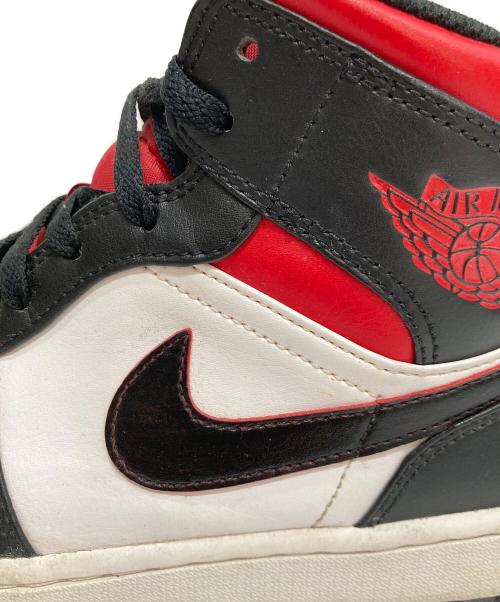NIKE（ナイキ）NIKE (ナイキ) Air Jordan 1 Mid エアジョーダン1 ミッド レッド サイズ:28.5の古着・服飾アイテム