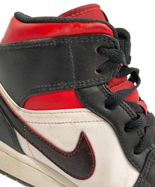 NIKE（ナイキ）NIKE (ナイキ) Air Jordan 1 Mid エアジョーダン1 ミッド レッド サイズ:28.5の古着・服飾アイテム