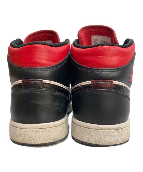 NIKE（ナイキ）NIKE (ナイキ) Air Jordan 1 Mid エアジョーダン1 ミッド レッド サイズ:28.5の古着・服飾アイテム