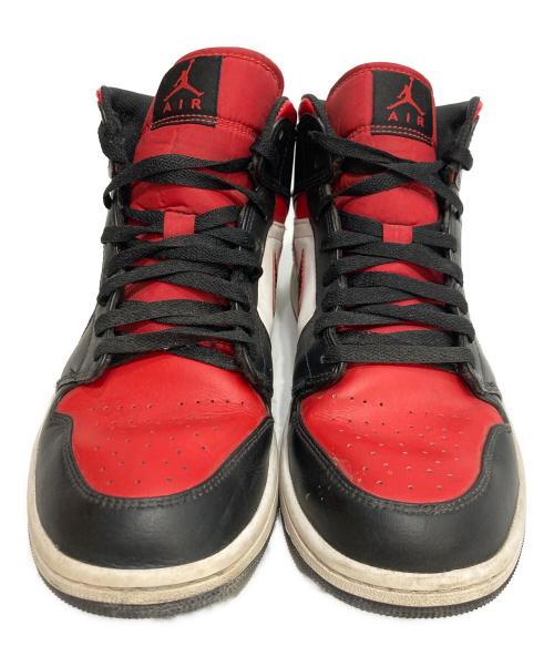 NIKE（ナイキ）NIKE (ナイキ) Air Jordan 1 Mid エアジョーダン1 ミッド レッド サイズ:28.5の古着・服飾アイテム