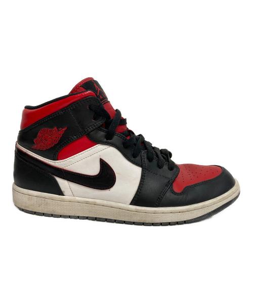 NIKE（ナイキ）NIKE (ナイキ) Air Jordan 1 Mid エアジョーダン1 ミッド レッド サイズ:28.5の古着・服飾アイテム