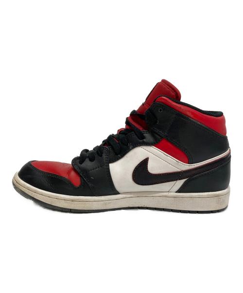 NIKE（ナイキ）NIKE (ナイキ) Air Jordan 1 Mid エアジョーダン1 ミッド レッド サイズ:28.5の古着・服飾アイテム