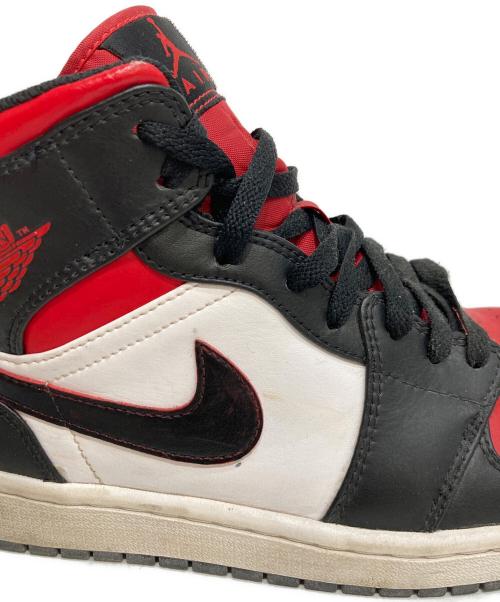 NIKE（ナイキ）NIKE (ナイキ) Air Jordan 1 Mid エアジョーダン1 ミッド レッド サイズ:28.5の古着・服飾アイテム
