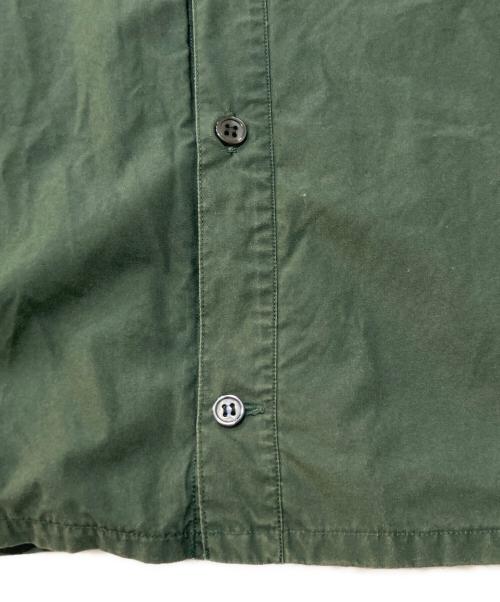 Graphpaper（グラフペーパー）Graphpaper (グラフペーパー) Broad Oversized S/S Shirt 半袖シャツ グリーン サイズ:1の古着・服飾アイテム
