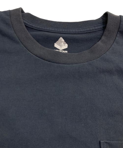 MOUNTAIN RESEARCH（マウンテンリサーチ）MOUNTAIN RESEARCH (マウンテンリサーチ) Wreath w/PKT バックプリント速乾Tシャツ ネイビー サイズ:Lの古着・服飾アイテム