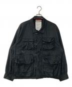 F/CE.エフシーイー）の古着「SOLO SUEDE HUNTING BZ　スエードハンティングジャケット　FPU08232M0001」｜ネイビー