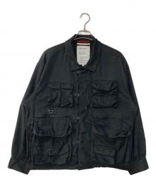 F/CE.（エフシーイー）の古着「SOLO SUEDE HUNTING BZ　スエードハンティングジャケット　FPU08232M0001」｜ネイビー