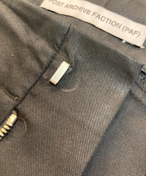 POST ARCHIVE FACTION (PAF)（ポストアーカイブファクション）POST ARCHIVE FACTION (PAF) (ポストアーカイブファクション) 8.0 TROUSERS RIGHT BLACK ブラック サイズ:Mの古着・服飾アイテム
