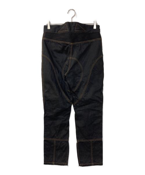 JOHN LAWRENCE SULLIVAN（ジョン ローレンス サリバン）JOHN LAWRENCE SULLIVAN (ジョン ローレンス サリバン) バイカーデニム ブラック サイズ:46の古着・服飾アイテム