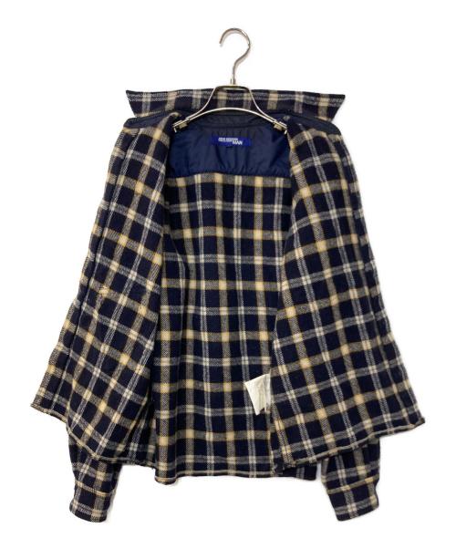 COMME des GARCONS JUNYA WATANABE MAN（コム デ ギャルソン ジュンヤ ワタナベ マン）COMME des GARCONS JUNYA WATANABE MAN (コム デ ギャルソン ジュンヤ ワタナベ マン) ウールジャケット ネイビー サイズ:Mの古着・服飾アイテム