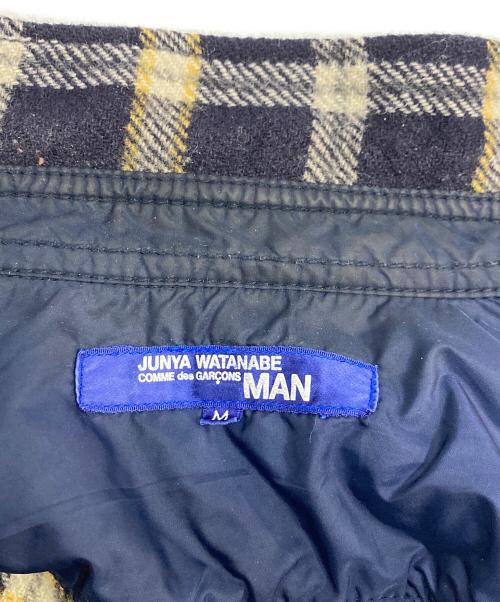 COMME des GARCONS JUNYA WATANABE MAN（コム デ ギャルソン ジュンヤ ワタナベ マン）COMME des GARCONS JUNYA WATANABE MAN (コム デ ギャルソン ジュンヤ ワタナベ マン) ウールジャケット ネイビー サイズ:Mの古着・服飾アイテム