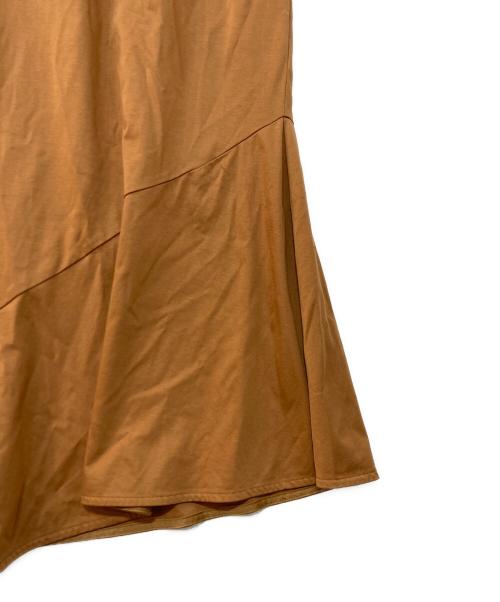 ELENDEEK（エレンディーク）ELENDEEK (エレンディーク) 半袖ワンピース ブラウン サイズ:02の古着・服飾アイテム