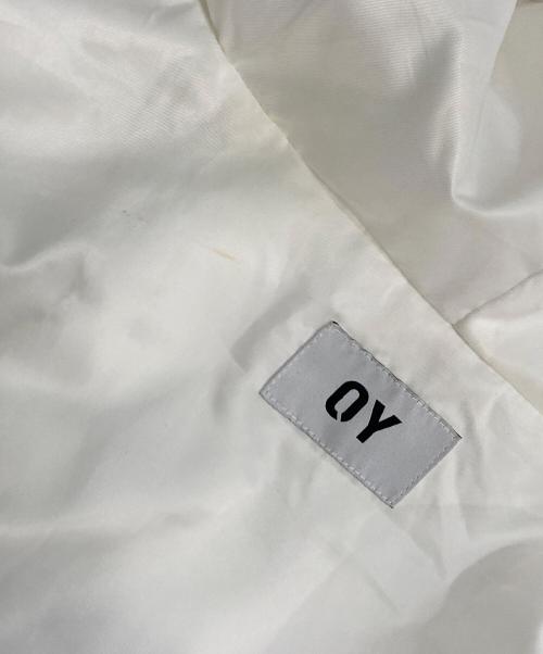 OY（オーワイ）OY (オーワイ) DOLLY FUR HOODIE JACKET ドリー ファーフーディージャケット ホワイト サイズ:記載なしの古着・服飾アイテム