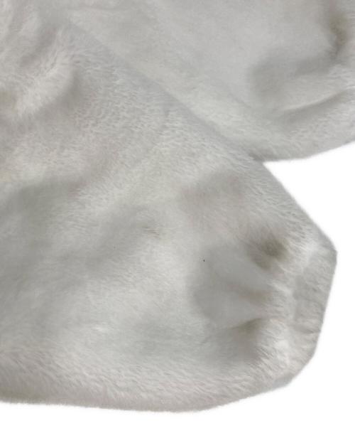 OY（オーワイ）OY (オーワイ) DOLLY FUR HOODIE JACKET ドリー ファーフーディージャケット ホワイト サイズ:記載なしの古着・服飾アイテム