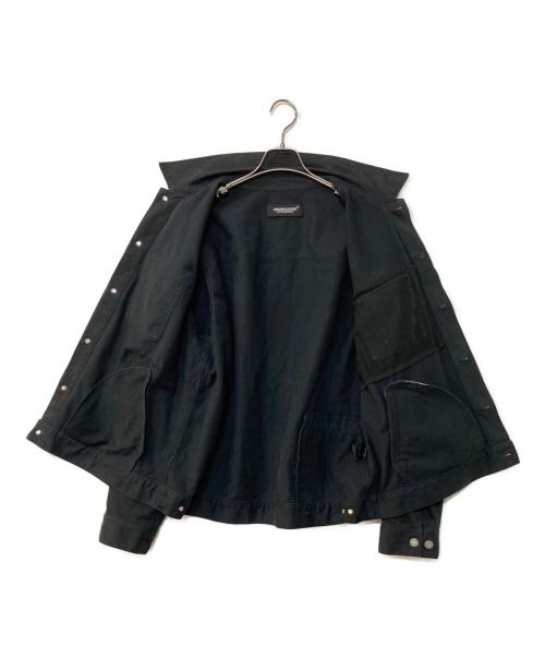UNDERCOVER（アンダーカバー）UNDERCOVER (アンダーカバー) ランダム切替 トラッカー ジャケット ブラック サイズ:4の古着・服飾アイテム