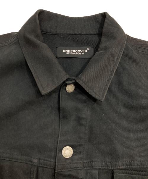 UNDERCOVER（アンダーカバー）UNDERCOVER (アンダーカバー) ランダム切替 トラッカー ジャケット ブラック サイズ:4の古着・服飾アイテム