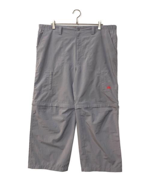 NIKE ACG（ナイキエーシージー）NIKE ACG (ナイキエーシージー) 90-00`sデタッチャブルパンツ グレー サイズ:XXLの古着・服飾アイテム