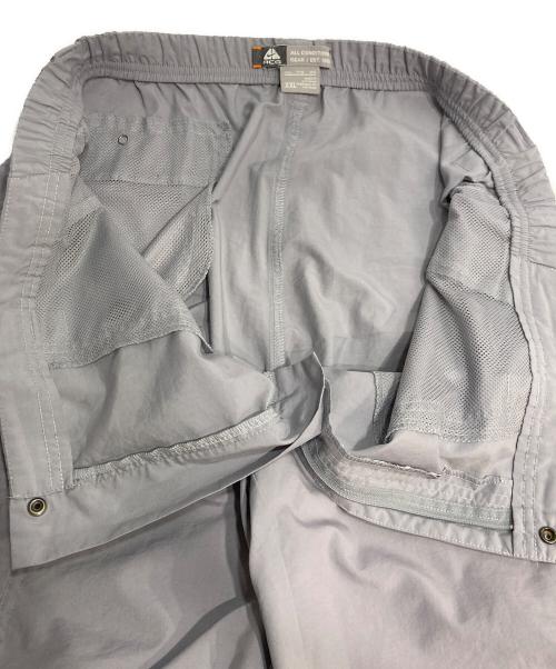 NIKE ACG（ナイキエーシージー）NIKE ACG (ナイキエーシージー) 90-00`sデタッチャブルパンツ グレー サイズ:XXLの古着・服飾アイテム