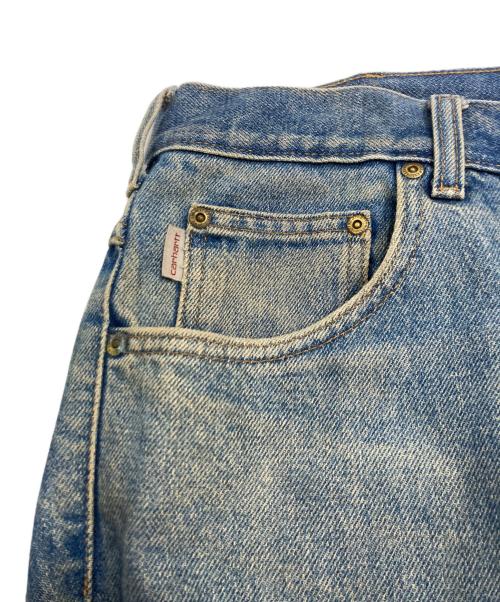 CarHartt（カーハート）CarHartt (カーハート) RELAXED-FIT TAPERED-LEG DENIM PANTS インディゴ サイズ:W40の古着・服飾アイテム