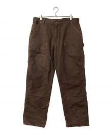CarHartt（カーハート）の古着「ウォッシュドダック ダブルニー ペインターパンツ」｜ブラウン