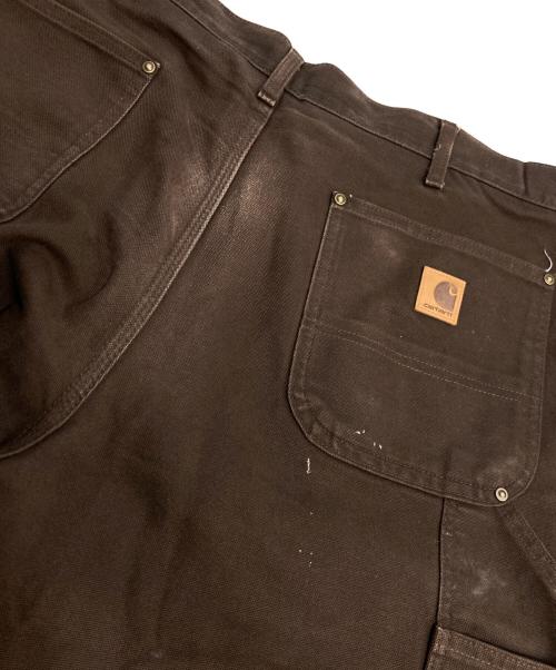 CarHartt（カーハート）CarHartt (カーハート) ウォッシュドダック ダブルニー ペインターパンツ ブラウン サイズ:W36×L32の古着・服飾アイテム