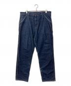 Carhartt WIPカーハート ワーク イン プログレス）の古着「SINGLE KNEE PANT シングルニーパンツ」｜インディゴ