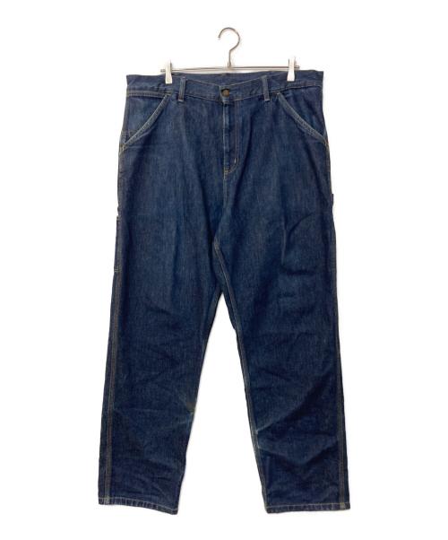 Carhartt WIP（カーハート ワーク イン プログレス）Carhartt WIP (カーハート ワーク イン プログレス) SINGLE KNEE PANT シングルニーパンツ インディゴ サイズ:W36×L32の古着・服飾アイテム