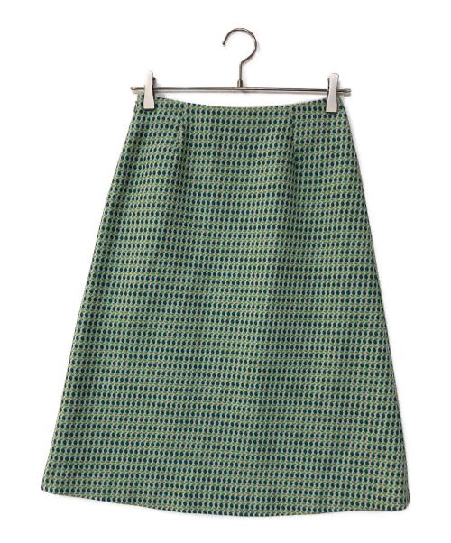 Sybilla（シビラ）Sybilla (シビラ) ドットジャガードセットアップ グリーン サイズ:Mの古着・服飾アイテム