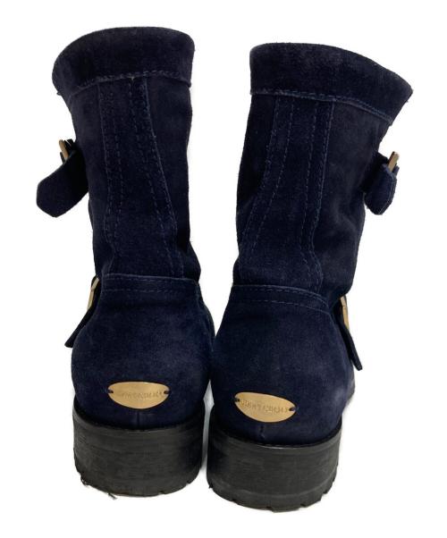 JIMMY CHOO（ジミーチュウ）JIMMY CHOO (ジミーチュウ) エンジニアブーツ ネイビー サイズ:37の古着・服飾アイテム
