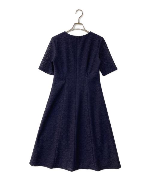 COUP DE CHANCE（クードシャンス）COUP DE CHANCE (クードシャンス) ラッセルレースワンピース ネイビー サイズ:38の古着・服飾アイテム