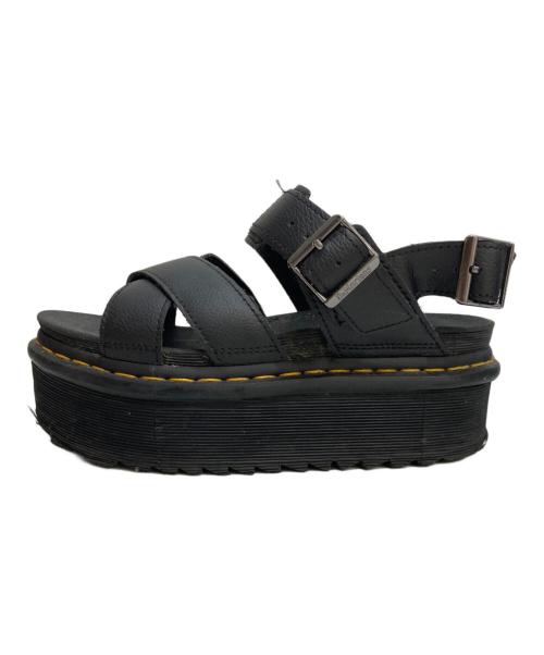 Dr.Martens（ドクターマーチン）Dr.Martens (ドクターマーチン) VOSS II QUAD ブラック サイズ:UK４の古着・服飾アイテム