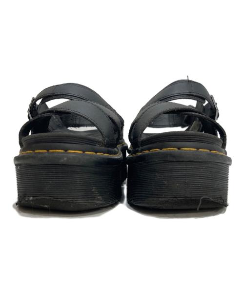 Dr.Martens（ドクターマーチン）Dr.Martens (ドクターマーチン) VOSS II QUAD ブラック サイズ:UK４の古着・服飾アイテム