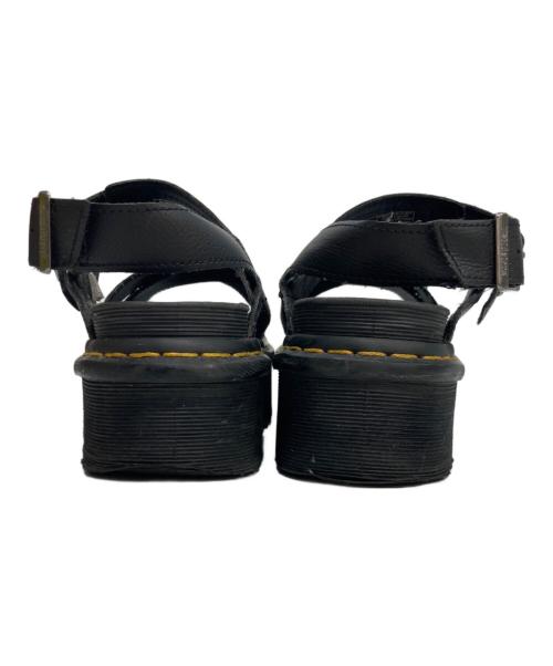 Dr.Martens（ドクターマーチン）Dr.Martens (ドクターマーチン) VOSS II QUAD ブラック サイズ:UK４の古着・服飾アイテム