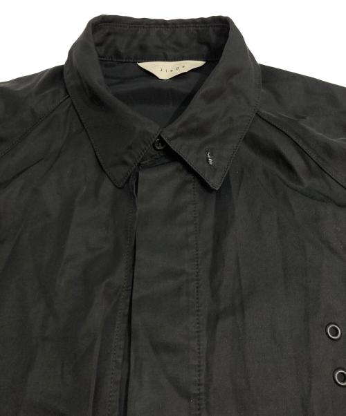 jieda（ジエダ）jieda (ジエダ) TRENCH SHIRT トレンチシャツ ブラック サイズ:2の古着・服飾アイテム