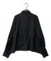 jieda (ジエダ) TRENCH SHIRT トレンチシャツ ブラック サイズ:2：7000円