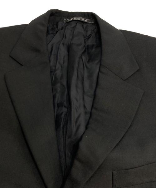 GUCCI（グッチ）GUCCI (グッチ) モヘヤ混3Bテーラードジャケット ブラック サイズ:記載なしの古着・服飾アイテム