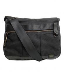 PORTER（ポーター）の古着「HEAT SHOULDER BAG」｜ブラック