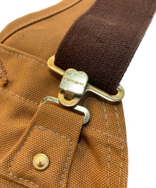 CarHartt（カーハート）CarHartt (カーハート) ダブルニーオーバーオール　コットンダック地　R01-BRN ブラウン サイズ:34×32の古着・服飾アイテム