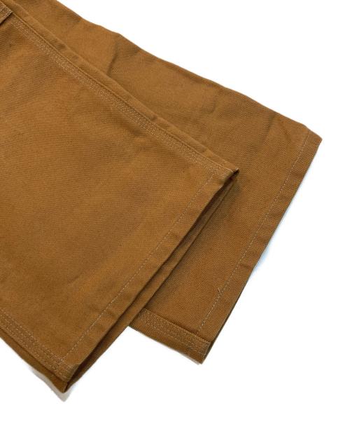 CarHartt（カーハート）CarHartt (カーハート) ダブルニーオーバーオール　コットンダック地　R01-BRN ブラウン サイズ:34×32の古着・服飾アイテム